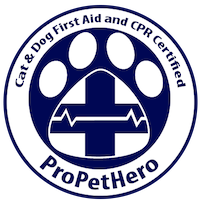 First AID certified for Pets